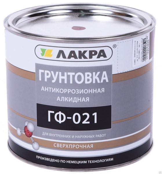Peinture primaire GF 021: GOST 2512982 Peinture primaire GF 021: GOST 2512982