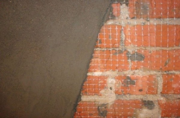 Aplicação de massa