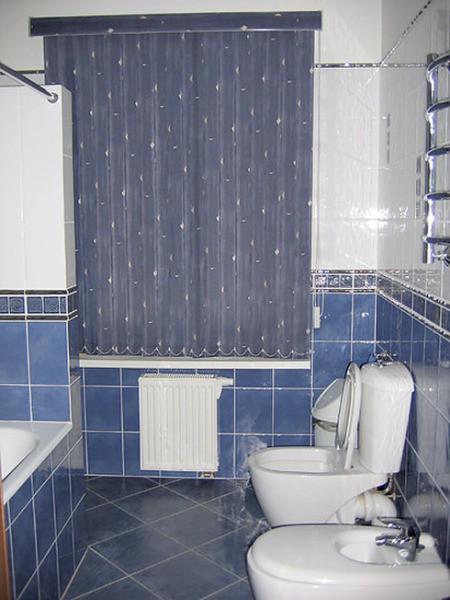 Tiled toilet Tiled toilet