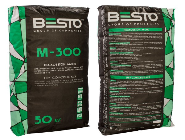 M300 Sandbeton für Putz und andere Bauarbeiten