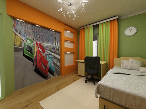 Cartoon Wandbild für Kinderzimmer