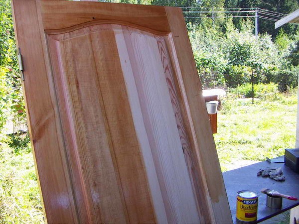 How to paint a pine door How to paint a pine door