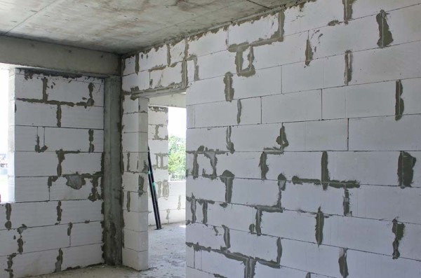 Aerated concrete bearing walls Aerated concrete bearing walls