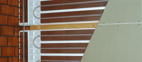 Warme elektrische Wände