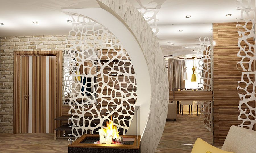 Conception originale créée à l'aide de panneaux mdf