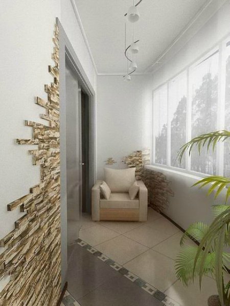 Σχέδιο διακόσμησης τοίχου στο χαγιάτι