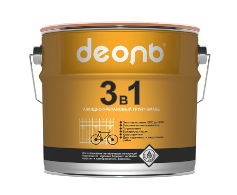 Imprimación de esmalte de dos componentes con convertidor de óxido