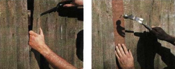 Επισκευή του παλιού φράχτη