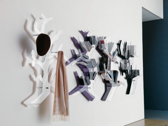 Стилна дървена закачалка Стилна дървена закачалка