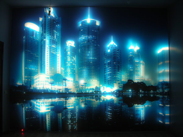 جدار التوتر المضيء