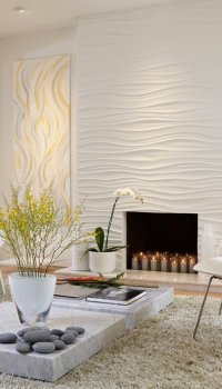 Λευκές αποχρώσεις για την αίθουσα