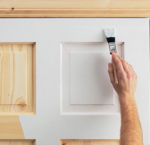 Do-it-yourself wooden door Do-it-yourself wooden door