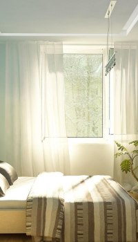 Usiamo colori chiari per una piccola camera da letto