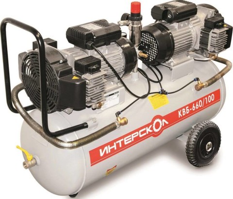 Compresor de la empresa Interskol.