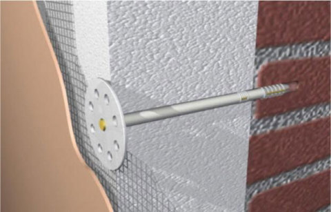 Στερέωση αφρού σε πλαστική ομπρέλα