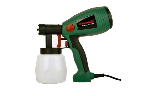 Wir sehen eine Art elektromechanische Geschossmaschine, die vor dem Lackieren an das Stromnetz angeschlossen wird