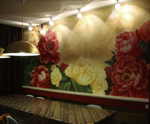 Trockenbau Wanddekoration