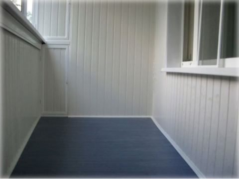 PVC балконска облицовка