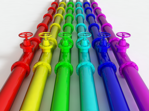 Polymerfarben sind für alle Metalloberflächen geeignet und gelten als sehr langlebig.