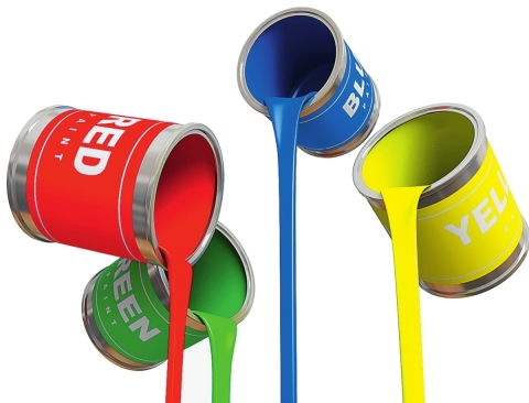 Une variété de couleurs et de nuances de peinture pour les murs de briques vous aidera à rendre votre maison différente des autres maisons en briques