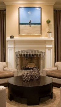 Κουρτίνες χρώματος σοκολάτας