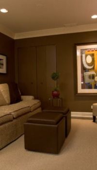 Ο συνδυασμός χρώματος σοκολάτας στο εσωτερικό