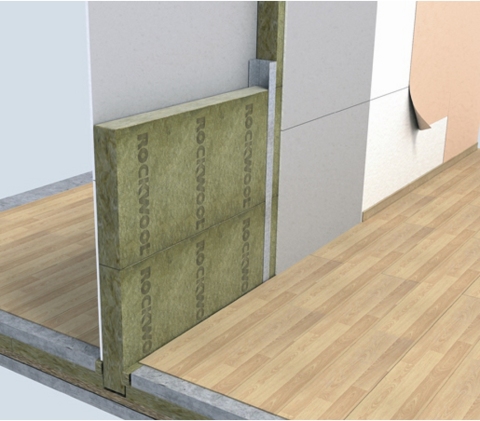 Schallschutzmaterial verlegen