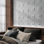 Το ξύλο και το δέρμα είναι εξαιρετικές επιλογές για την κρεβατοκάμαρα.