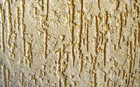 Photo of decorative plaster. Photo of decorative plaster.