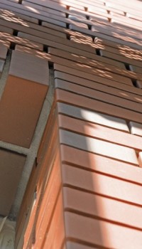 Τούβλο υπέρθυρο σε ένα μικρό άνοιγμα