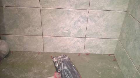 Περικοπή και τοποθέτηση της κάτω σειράς