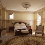 Φωτεινά πάνελ στη μέση του τοίχου - μια ιδέα μεσογειακών στυλ