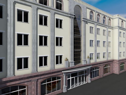 Seleziona le parti verticali della struttura