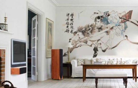 Odanın iç kısmındaki fresk