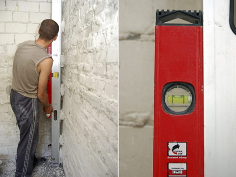 Как да проверите равномерността на стените