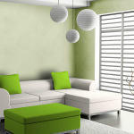 الزخرفة الجميلة للقاعة