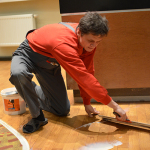 Bodenbehandlung vor dem Lackieren