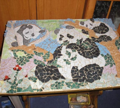 Panel de la batalla de azulejos