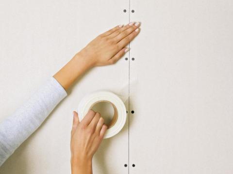 شبكة البناء ذاتية اللصق