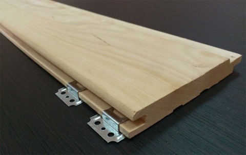 Esquema de instalação Kleimer na ranhura