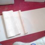 Papel pintado plegable