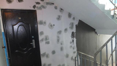 Come isolare il muro di fronte al portico