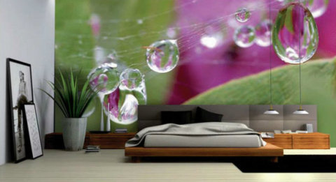 Използвайте контраста на стените.