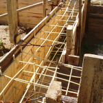 Çerçeve çekirdek kompozit şerit tabanı