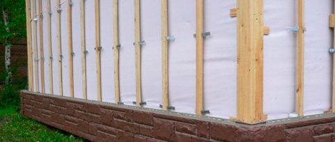 Installazione di barriera al vapore