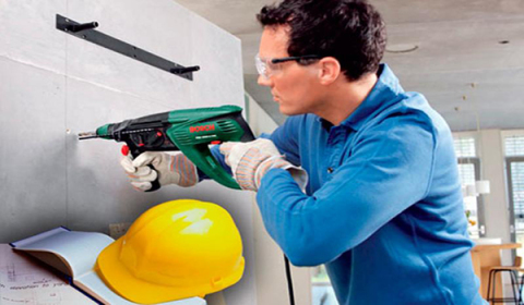 حفر جدار خرساني