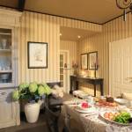 Klassische Küchentapete