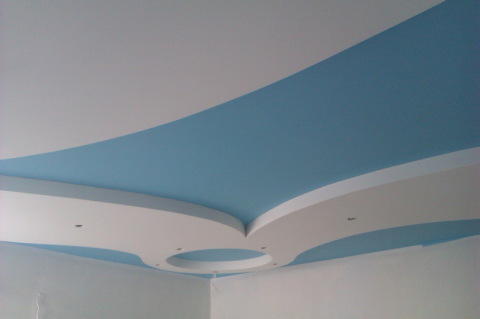 Plafond à faire soi-même peint - pas de stries ou de stries Plafond à faire soi-même peint - pas de stries ou de stries