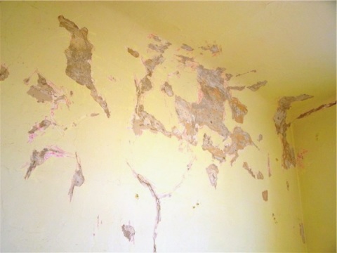 Minderwertige Farbe Lack von schlechter Qualität