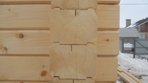 Дървесина от масивна профилирана греда Дървесина от масивна профилирана греда